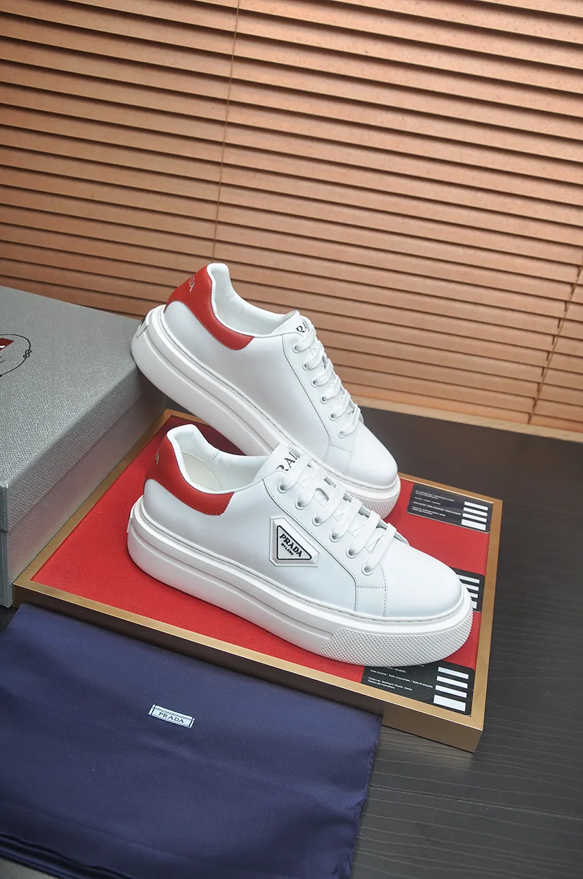Men's shoes 💰580💶【PRADA】Top original, new season, high quality original goods, top imported calfskin with original imported glue, imported cowhide inside with original cowhide feet, original outsole! Quality guaranteed! Code 38-45 (45 customized)